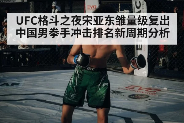 UFC格斗之夜宋亚东雏量级复出 中国男拳手冲击排名新周期分析
